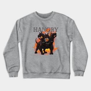 Hangry Cerberus Dog Tee! Crewneck Sweatshirt